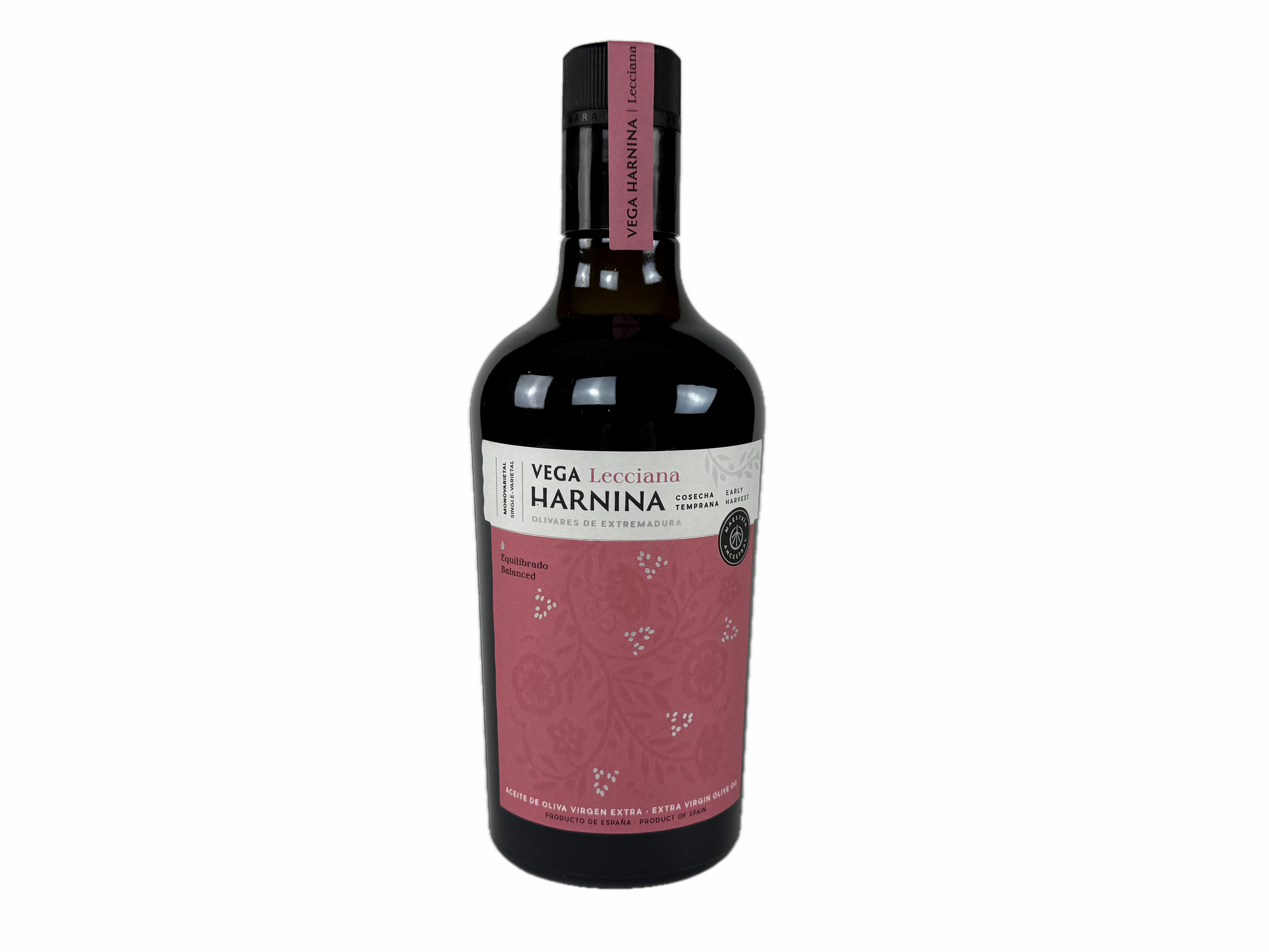 Olivenöl Virgen Extra Vega Harnina, Sorte Lecciana 0.5 L Glas