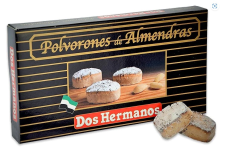 Dos Hermanos - Polvorones de Almendra (Mandelgeb&#228;ck) - 500 Gramm