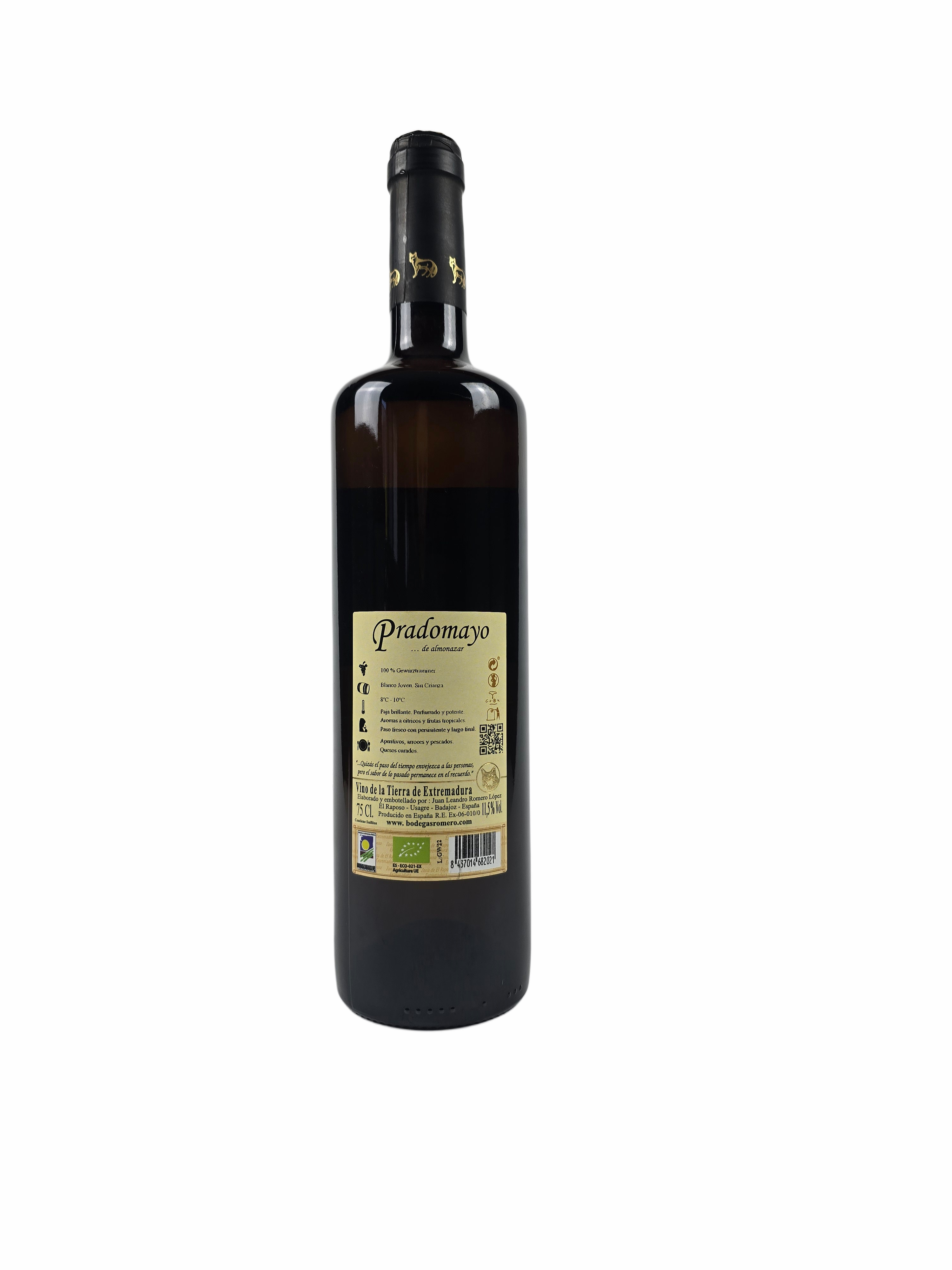 Pradomayo Gewürztraminer, Weisswein BIO