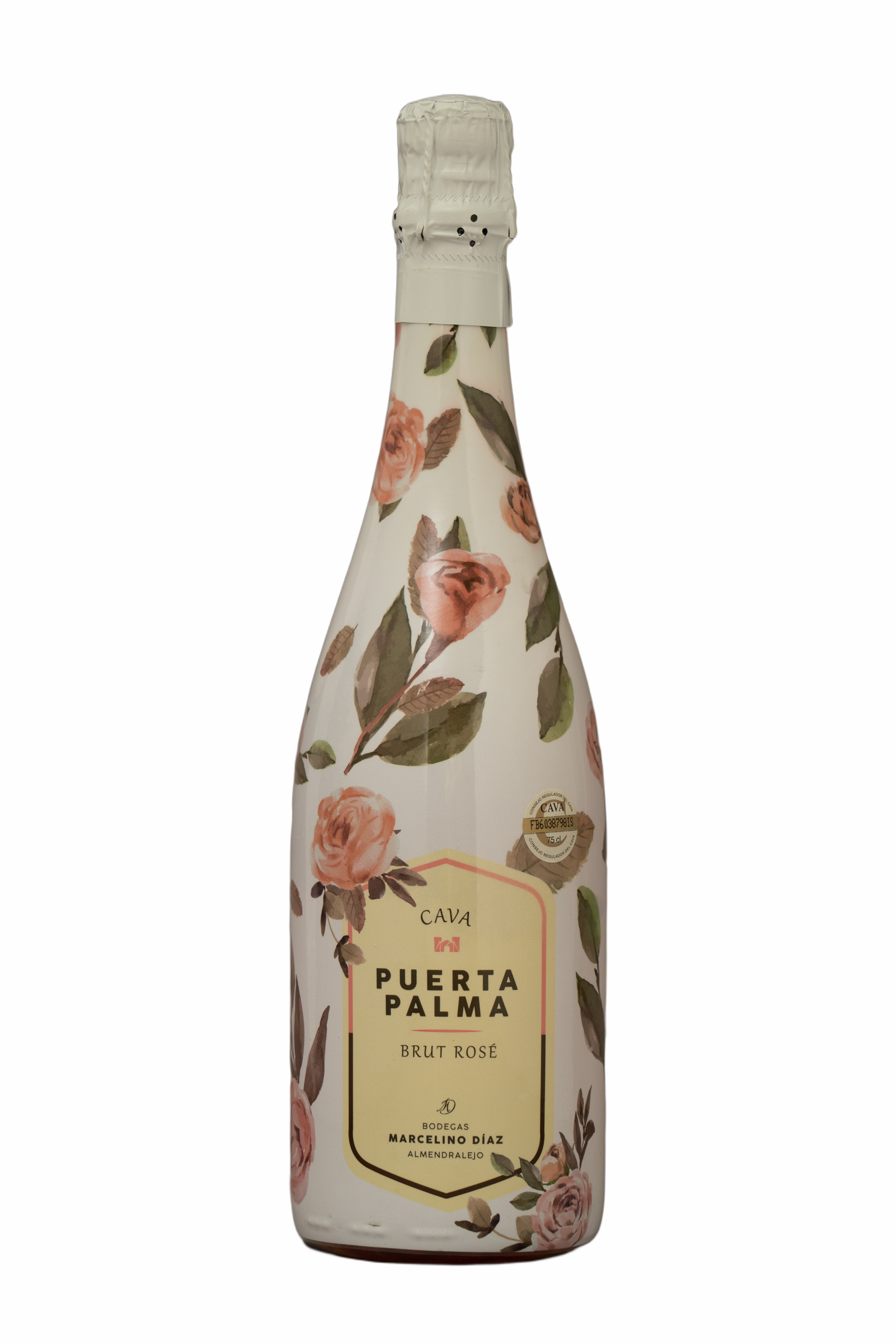 Cava - Puerta Palma , Brut Rosé - D.O. Cava, "Colección Viñedos de Almendralejo"