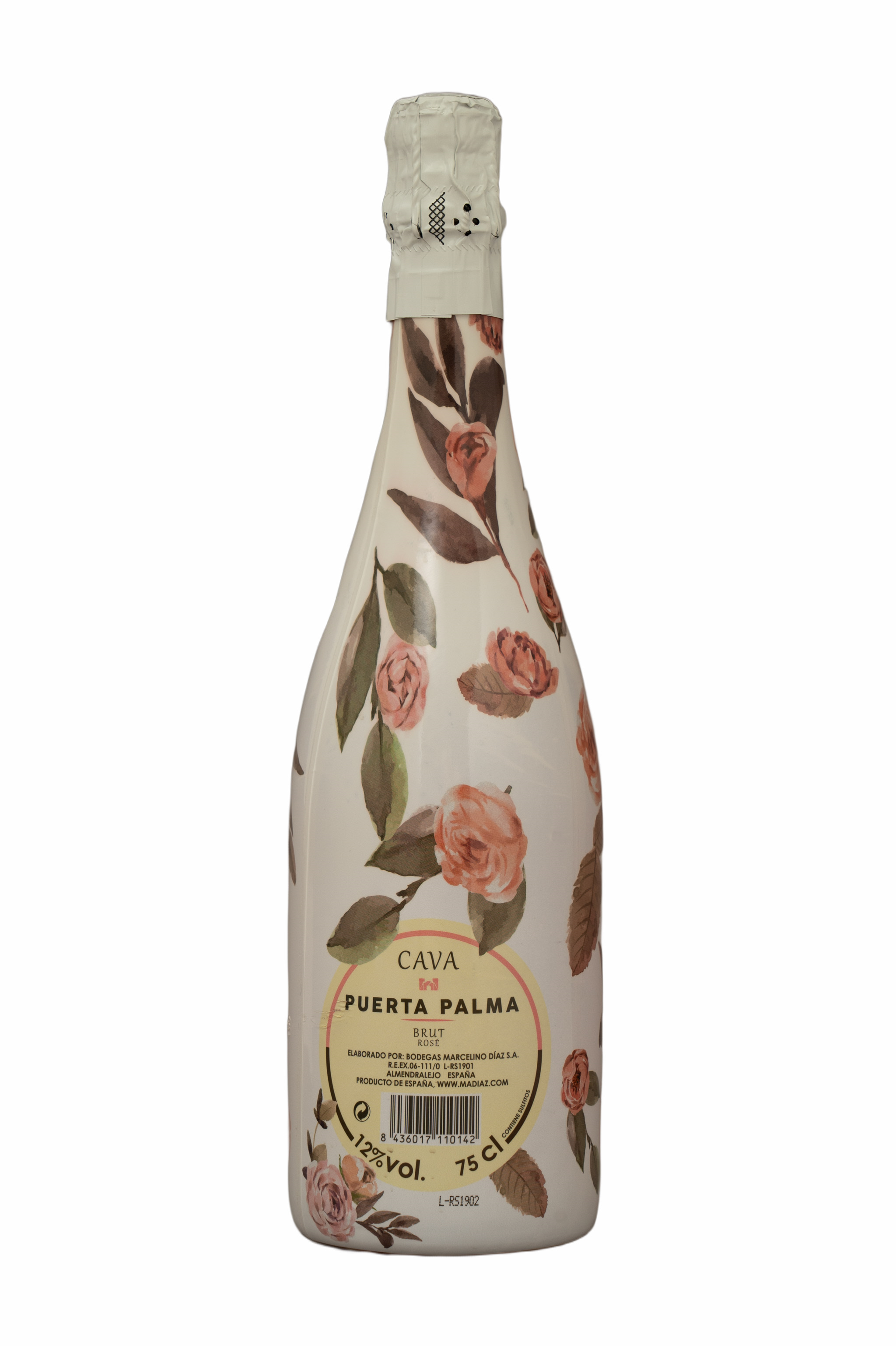 Cava - Puerta Palma , Brut Rosé - D.O. Cava, "Colección Viñedos de Almendralejo"