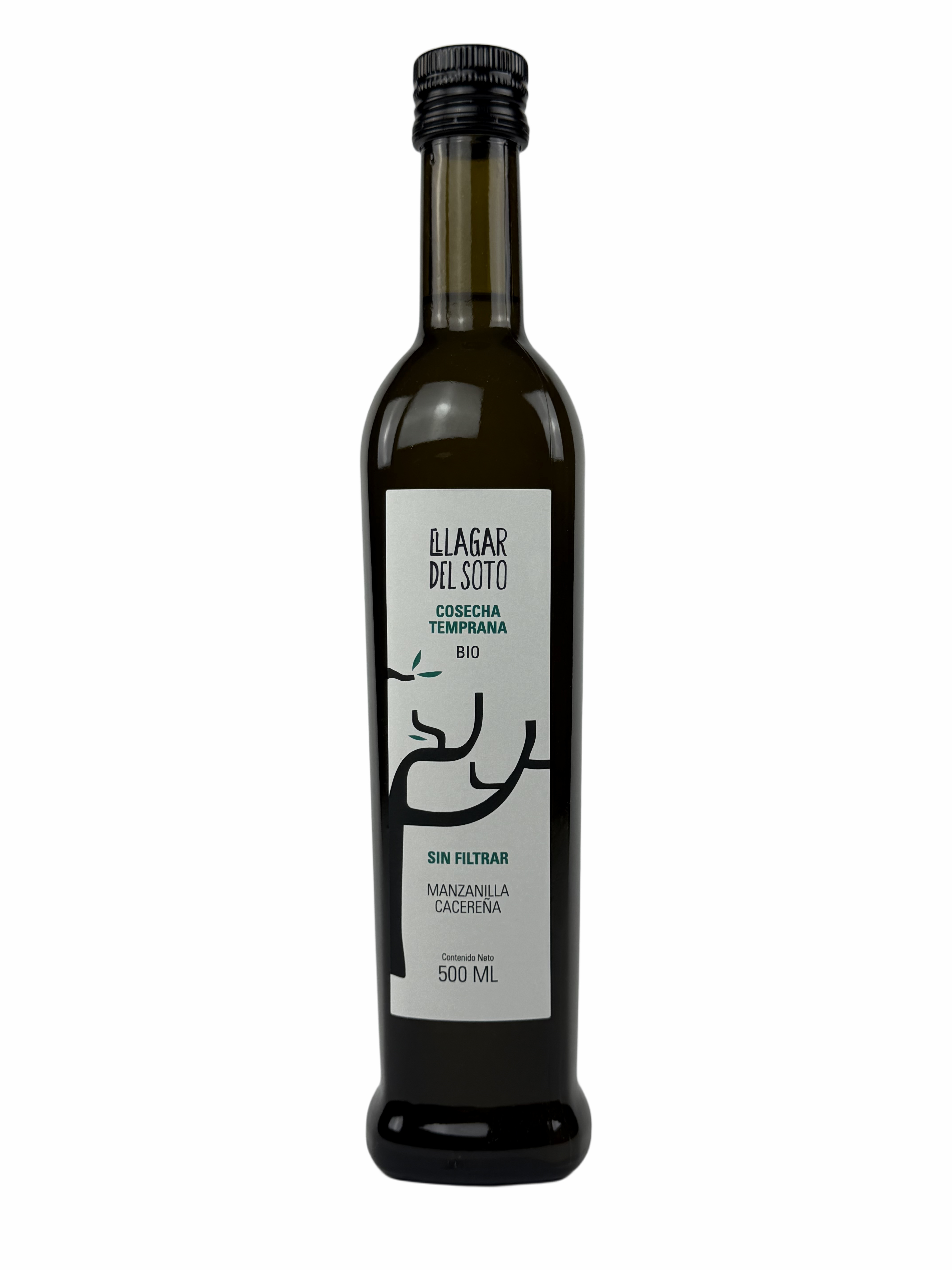 El Lagar del Soto, Frühernte 0.5L - Manzanilla cacereña BIO, ungefilternt