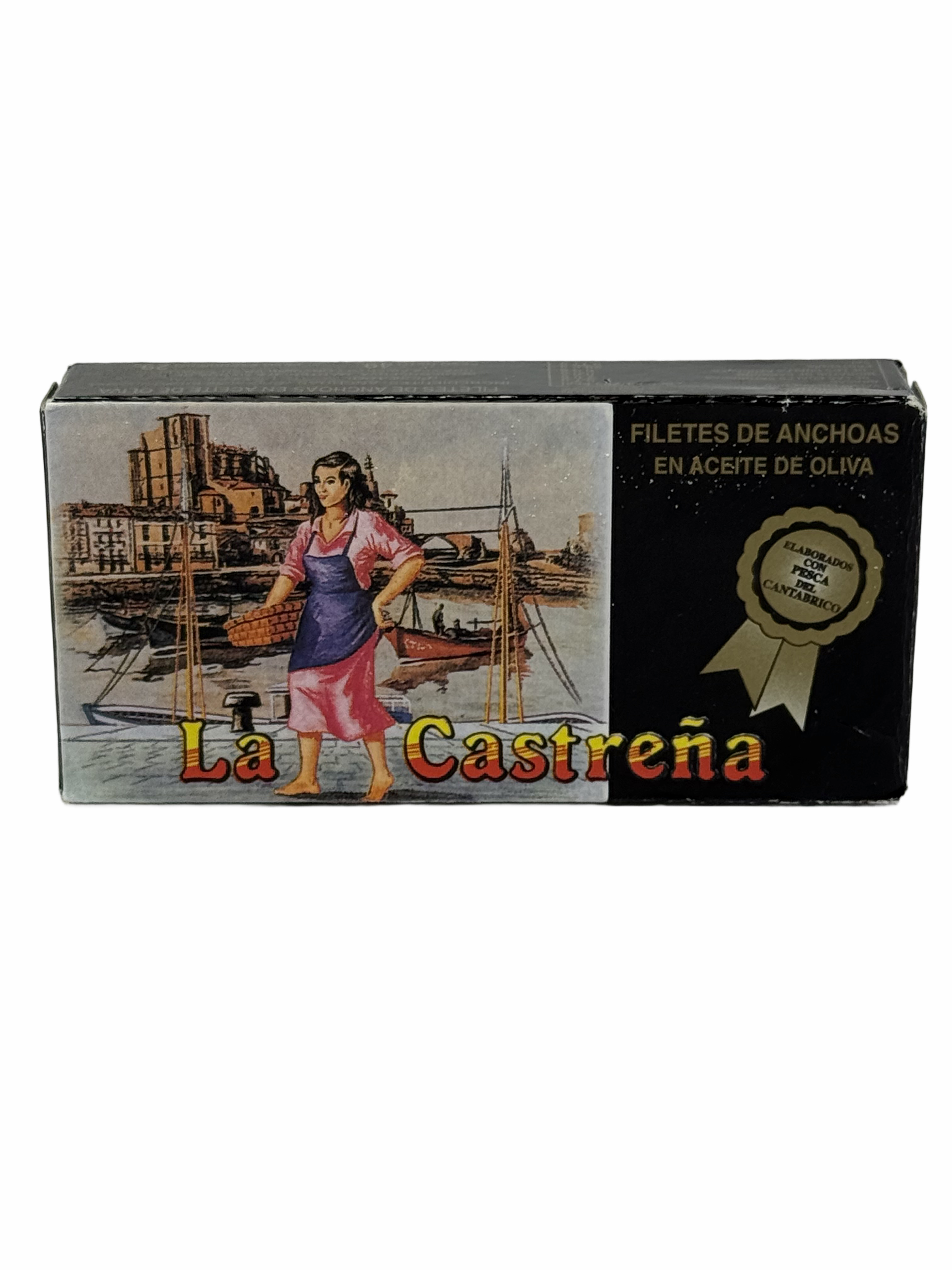 Sardellenfilets - La Castreña  - Mar Cantábrico, 49gr, in Olivenöl (RR-50)