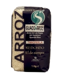 Runder Reis - Arroz redondo GUADIARROZ, 1 KG (Paellareis) Extra