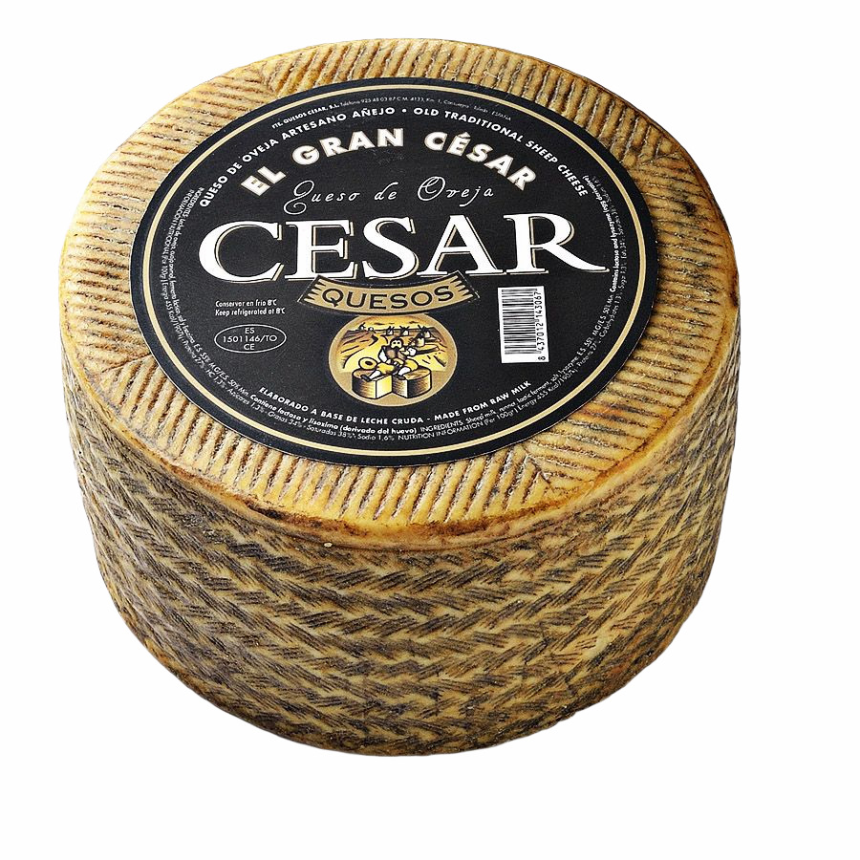 El Gran Cesar - Schafsk&amp;#228;se aus La Mancha, 3kg - A&amp;#241;ejo/Altgereift, Rohmilch - Artesano