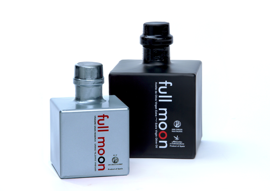 Set Full Moon - Oliven&amp;#246;l Virgen Extra, Balsamico Essig hell, je 0.2 L