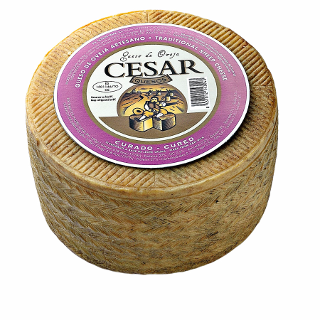 Cesar Curado - Schafskäse aus La Mancha, 3kg - Curado/Reif, Rohmilch - Artesano