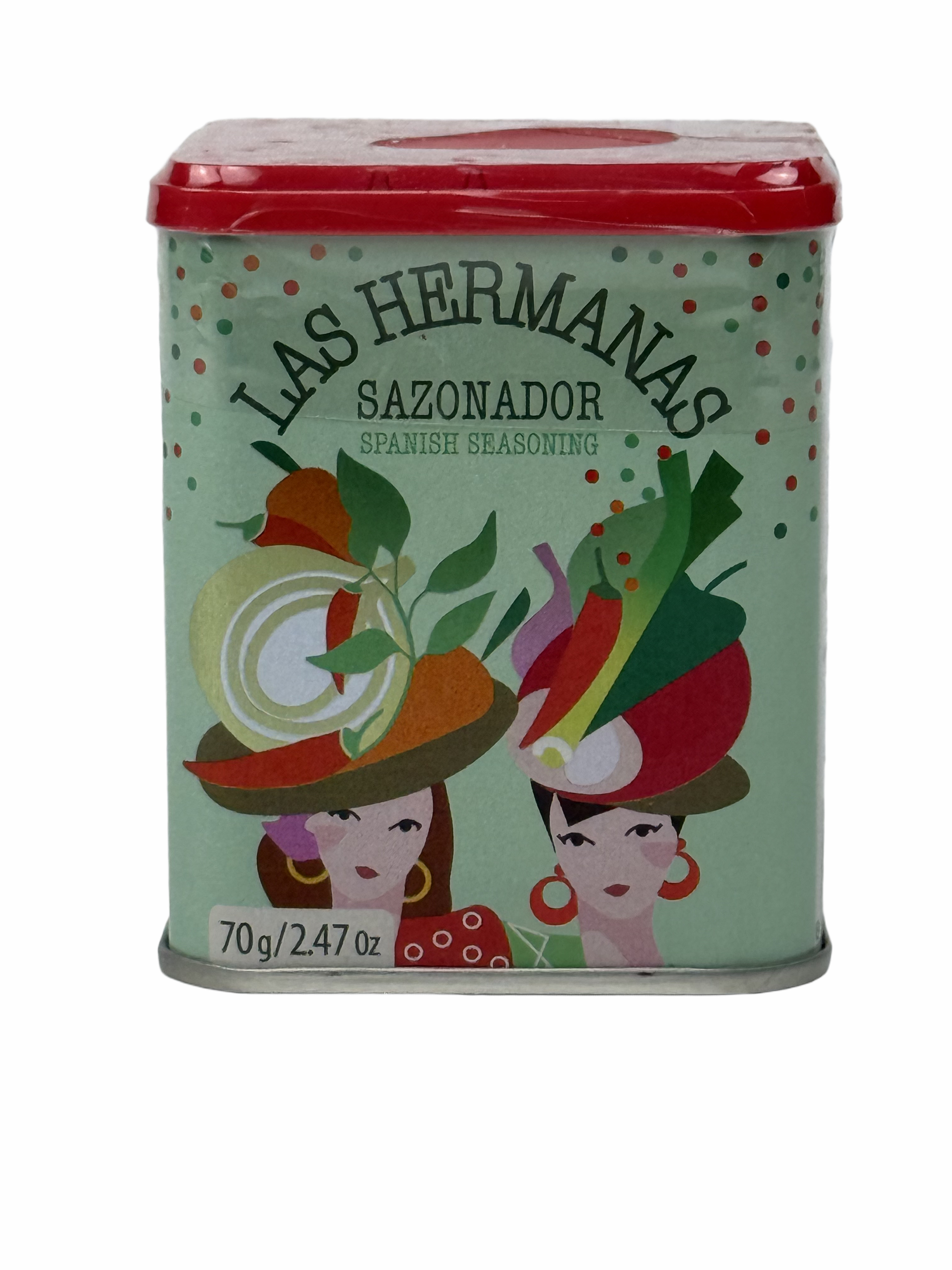 Gewürzmischung (45% Pimenton de la Vera), Dose 70 gr., Las Hermanas