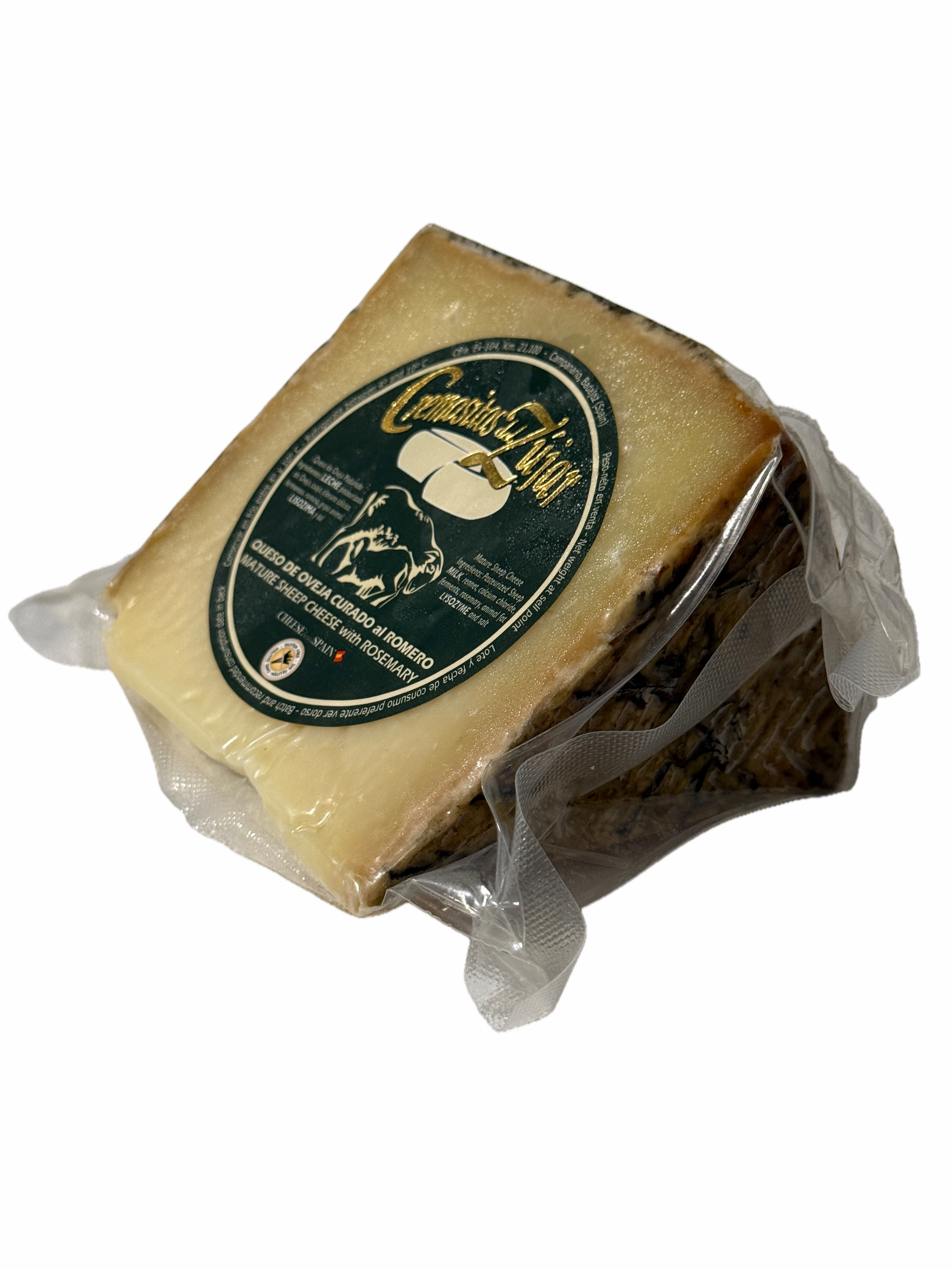 Cremosito del Zujar - Curado Oveja, Rosmarin Keil 400gr - 100% Rohmilch Schaf, gereift