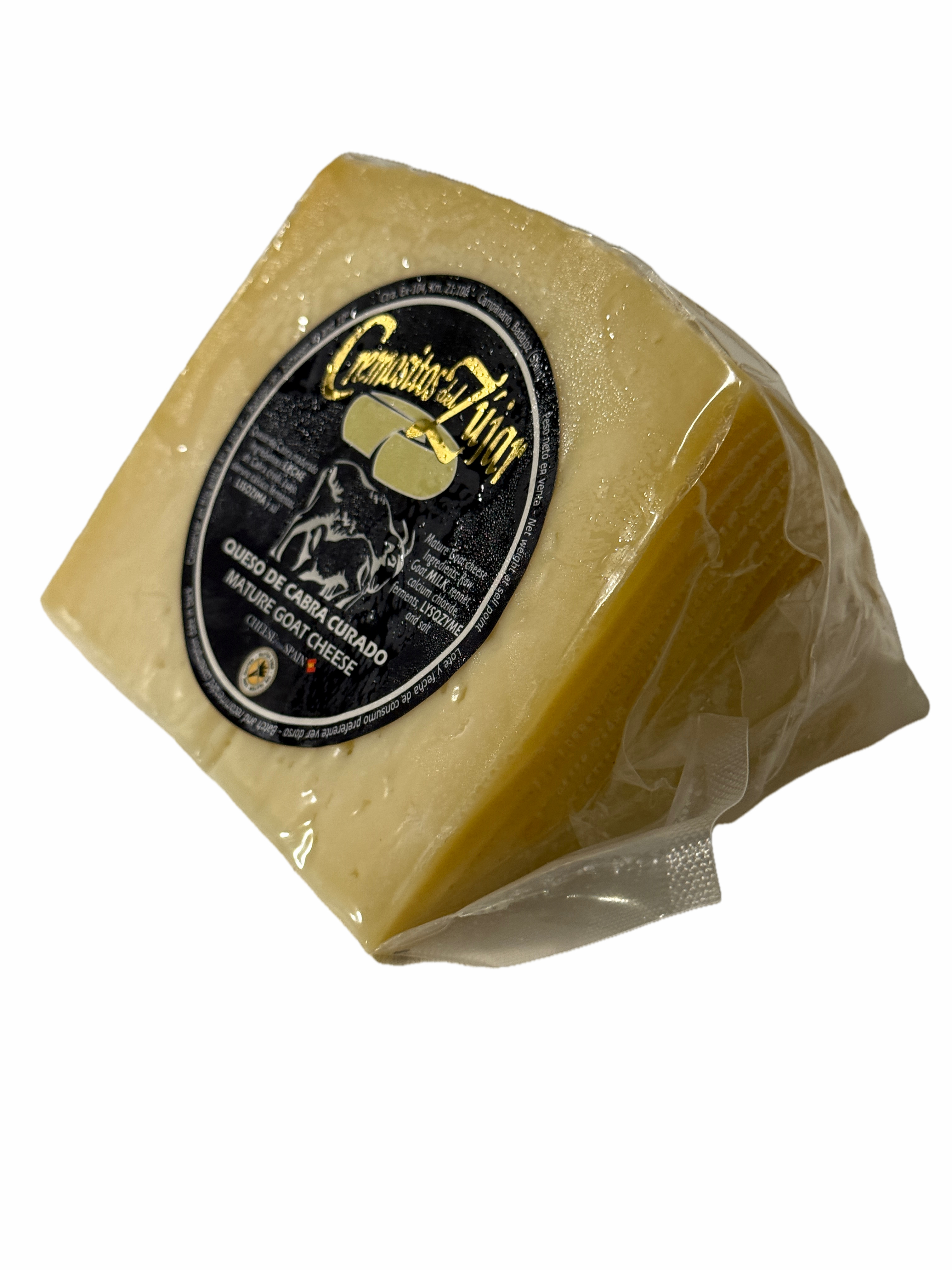 Cremosito del Zujar - Curado Ziege, Keil 400gr - 100% Rohmilch Ziege, gereift - Käse
