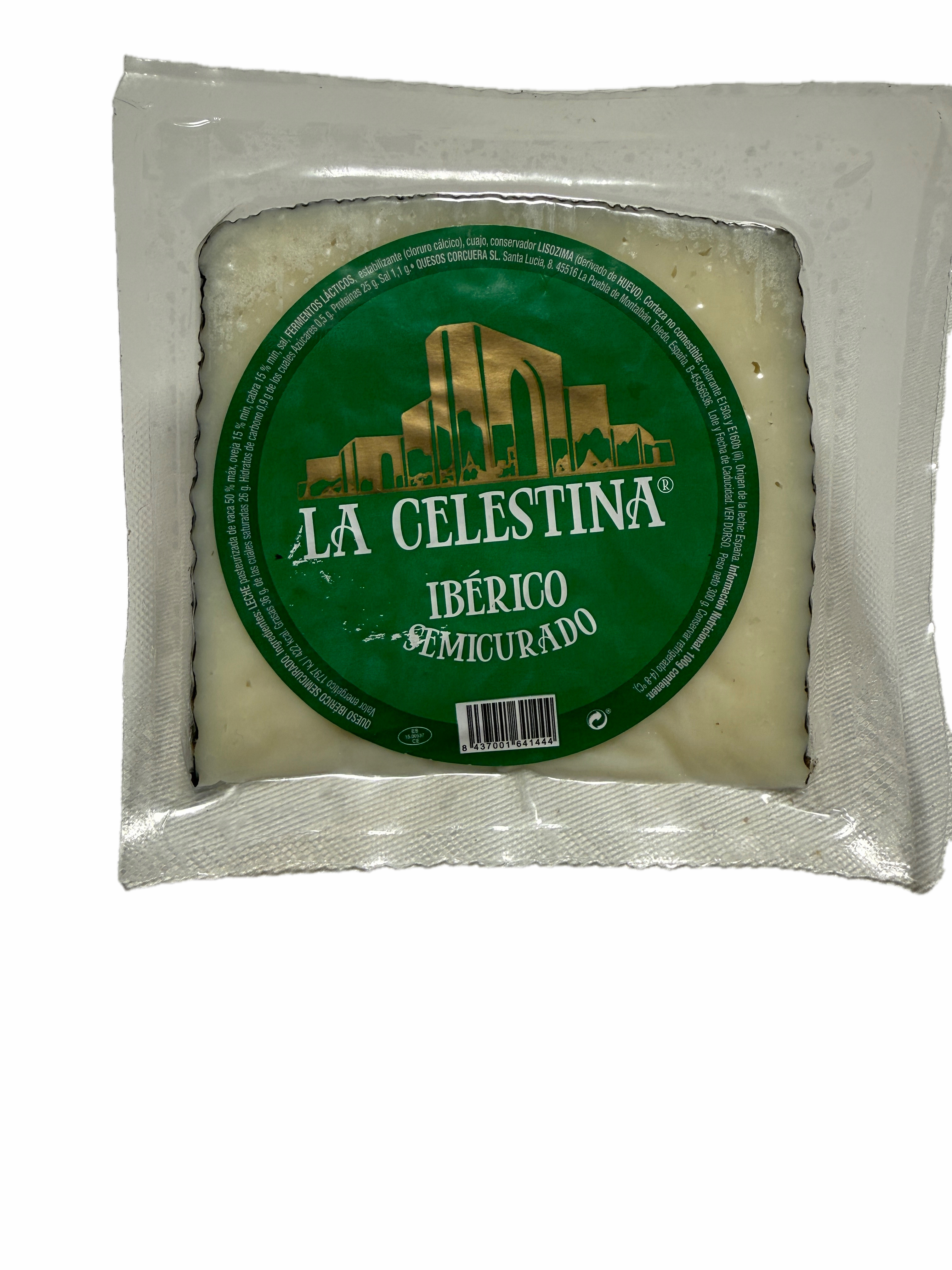 "La Celestina" Iberico Semicurado (halbgereift) gemischt 300g, past. Milch - Käse