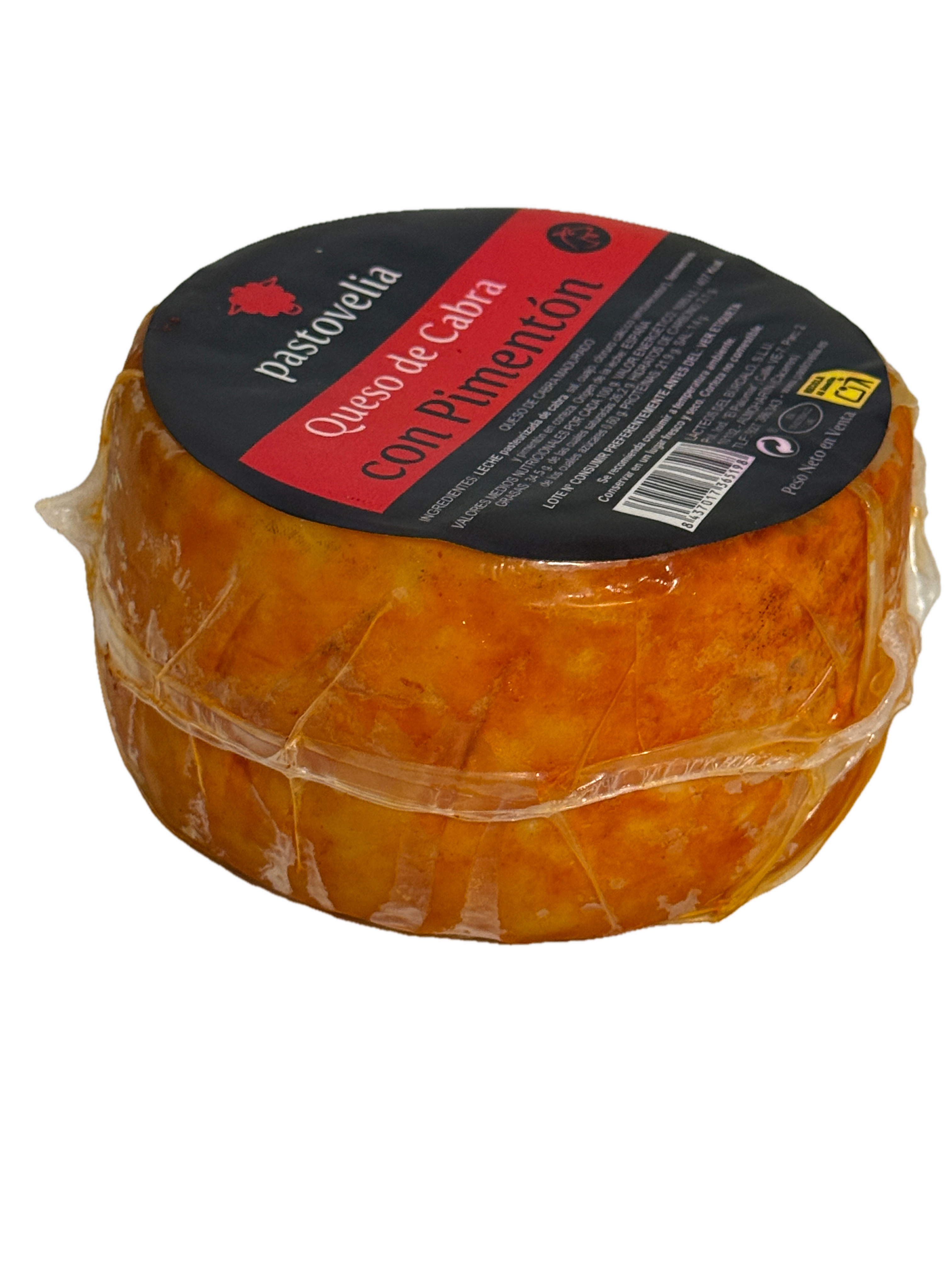 Pastovelia - Ziegenkäse - Cabra Pimenton, gereifter Käse past. Milch, 400gr