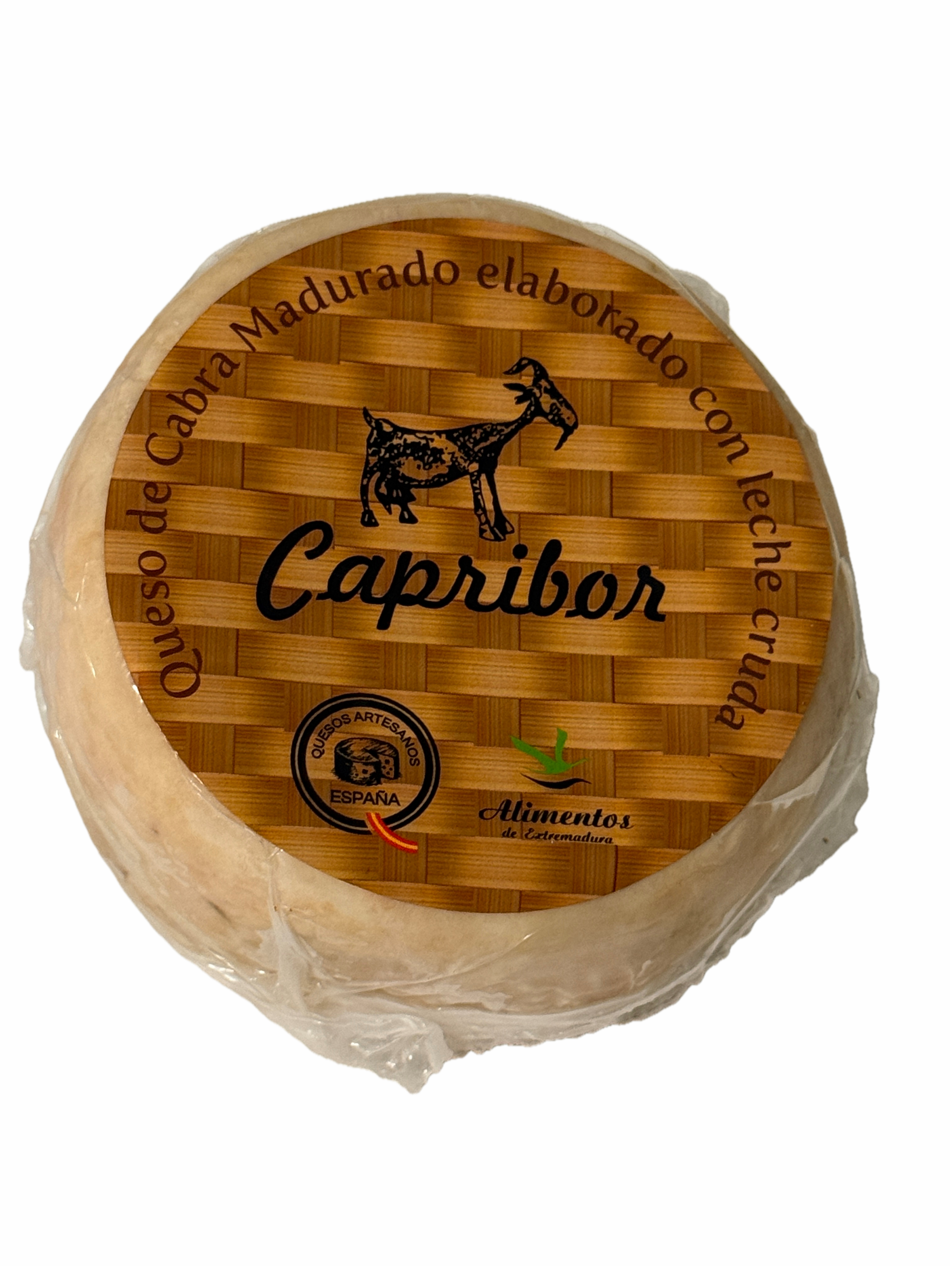 Pastovelia - Ziegenkäse - Capribor, gereifter Käse Rohmilch, 400gr