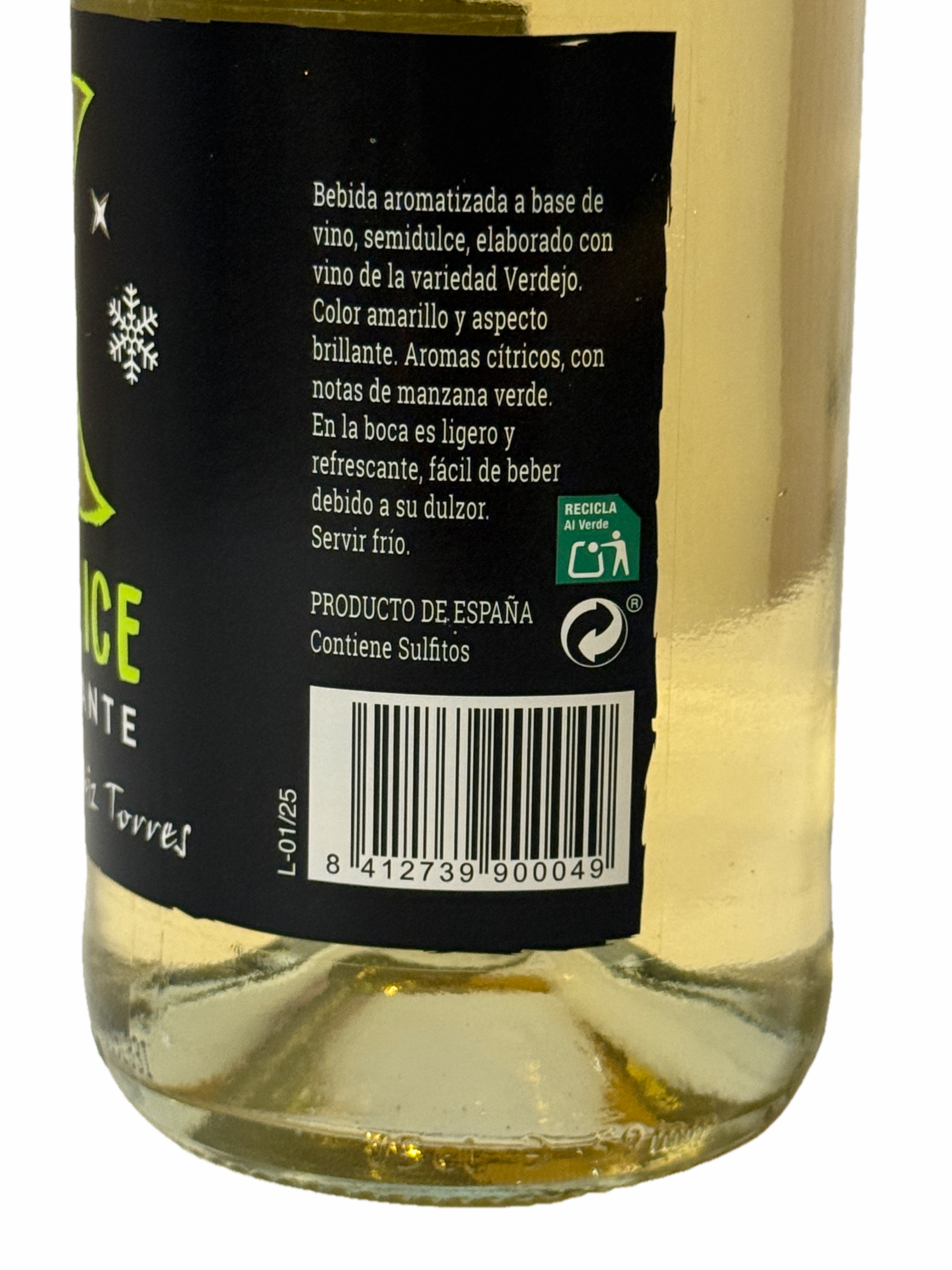 Mar Ice, Verdejo - spritziger und frisch - Auf Basis von Weisswein