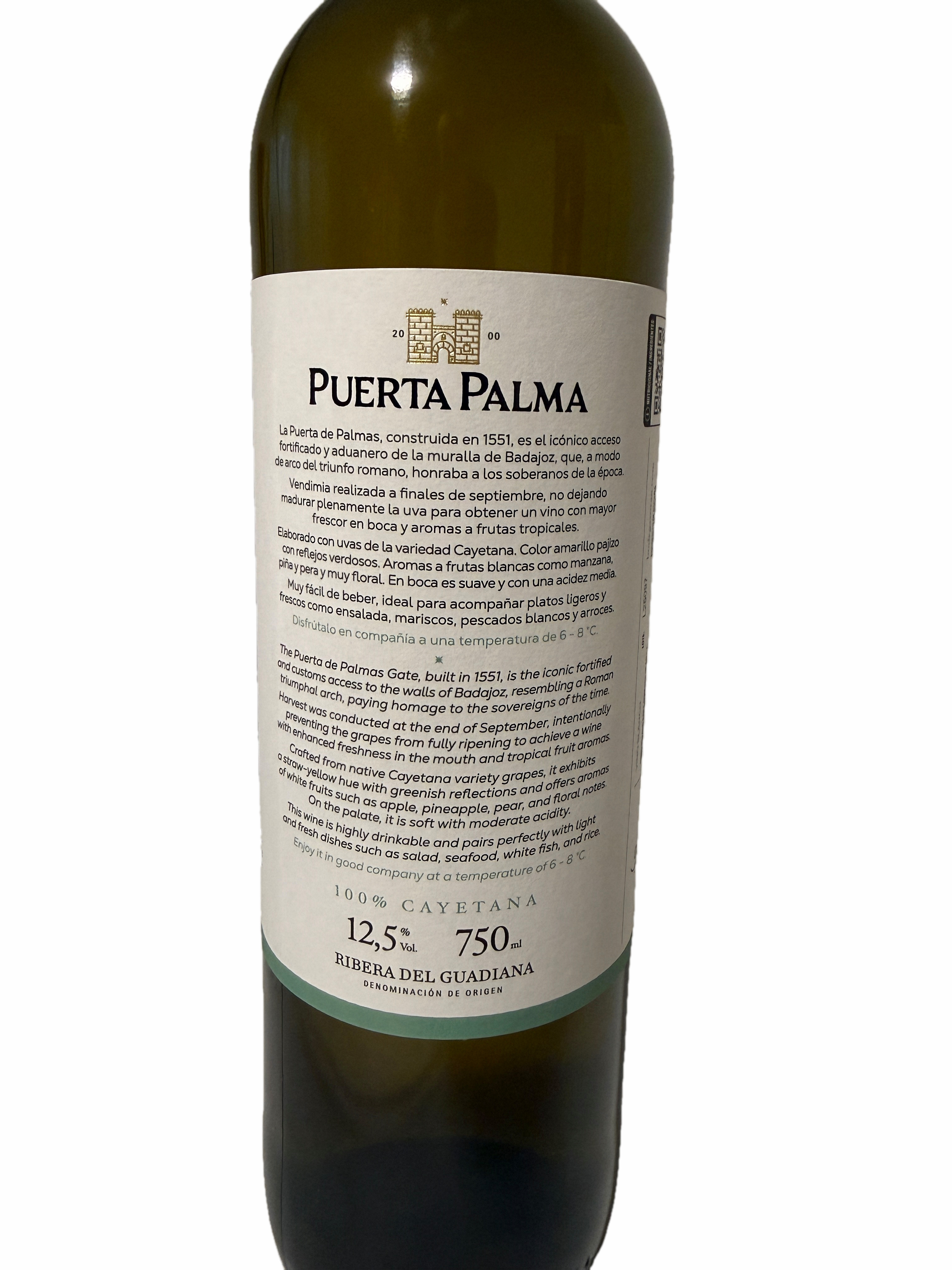 Puerta Palma - Weiss Wein 0.75 L