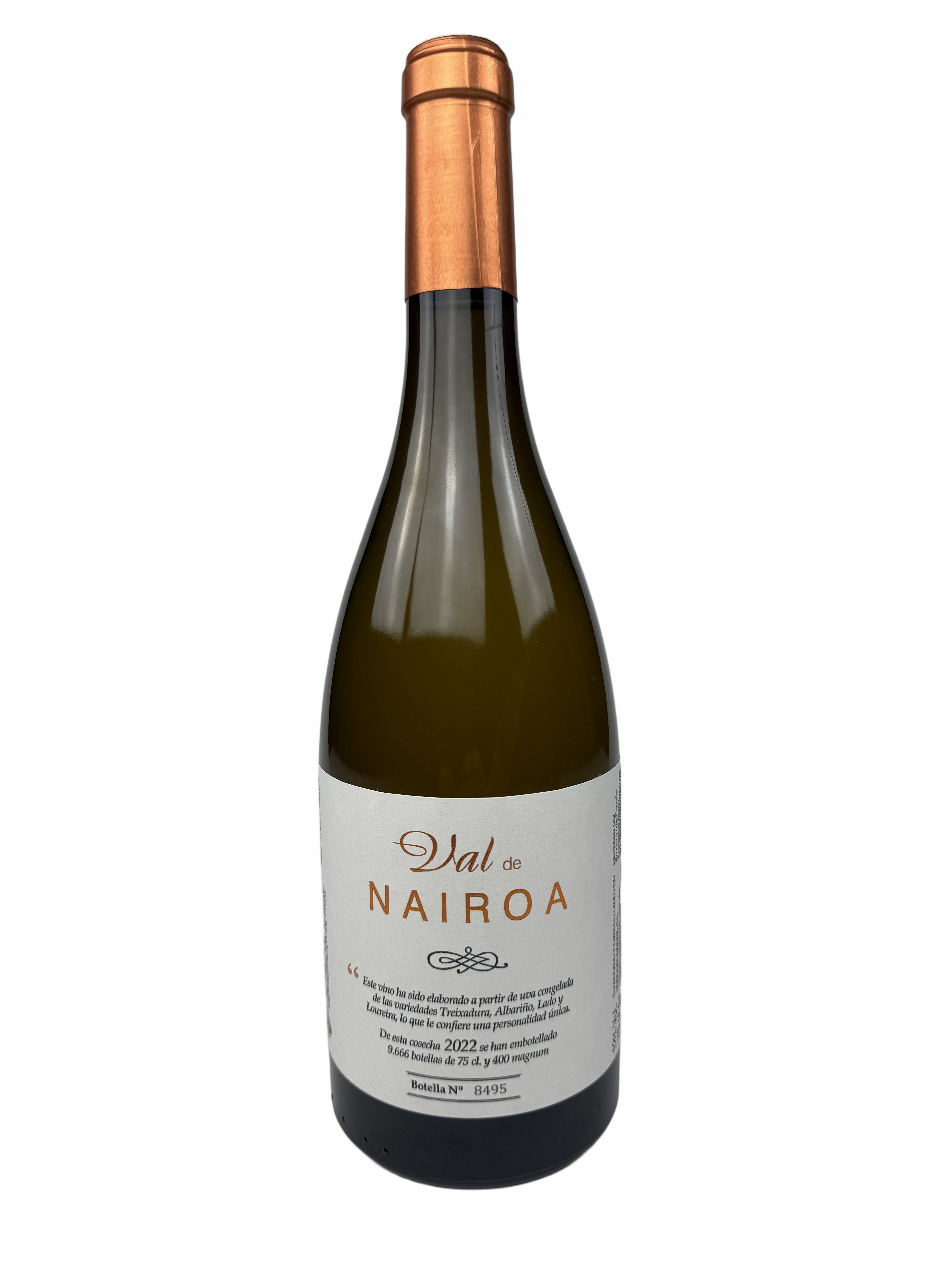 Bodegas Nairoa - Val Nairoa, Treixadura-Albariño-Loureira-Lado 0.75 L, D.O. Ribeiro, Weisswein