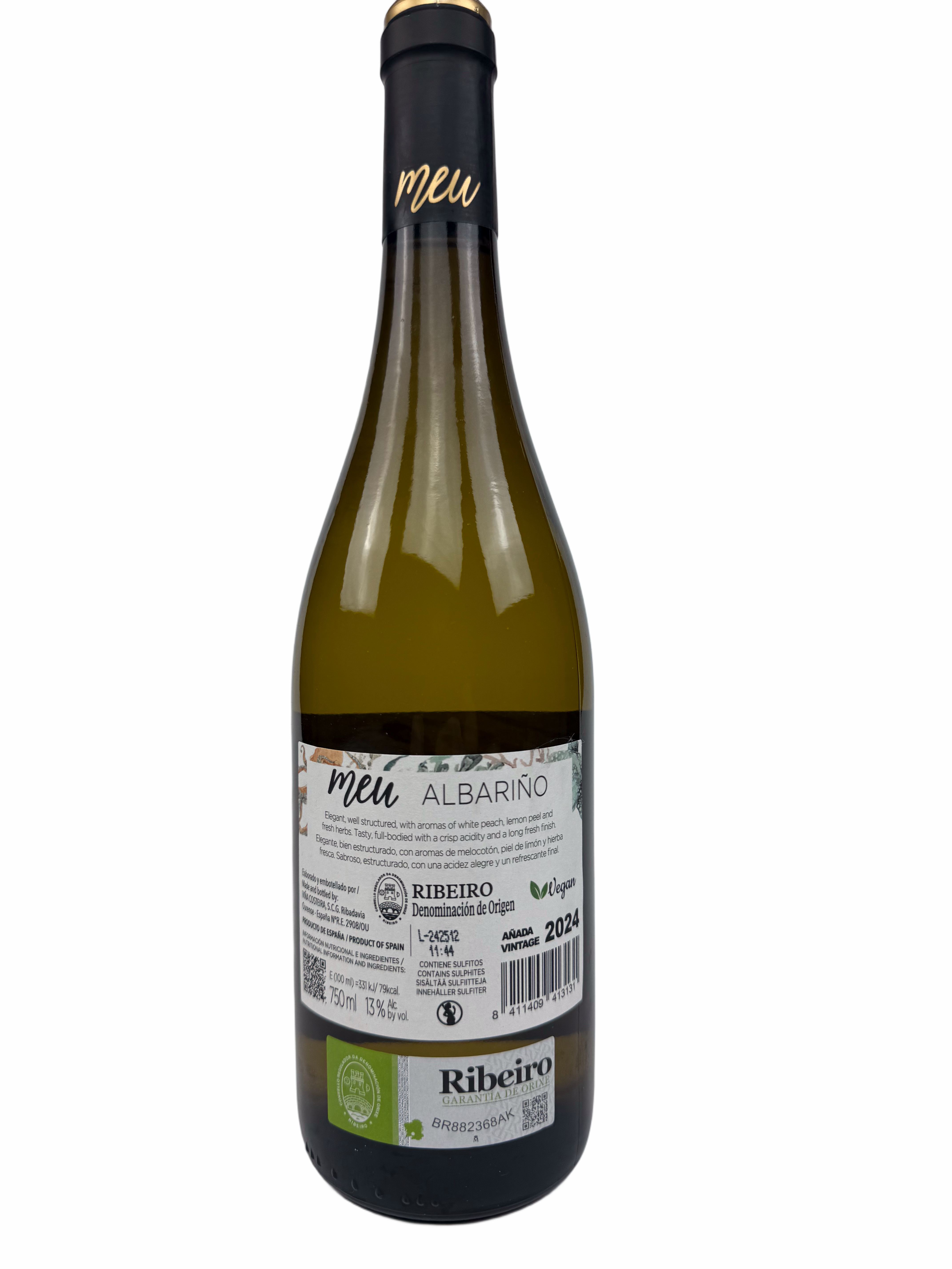 Weisswein, Meu - Albariño 100% - D.O. Ribeiro