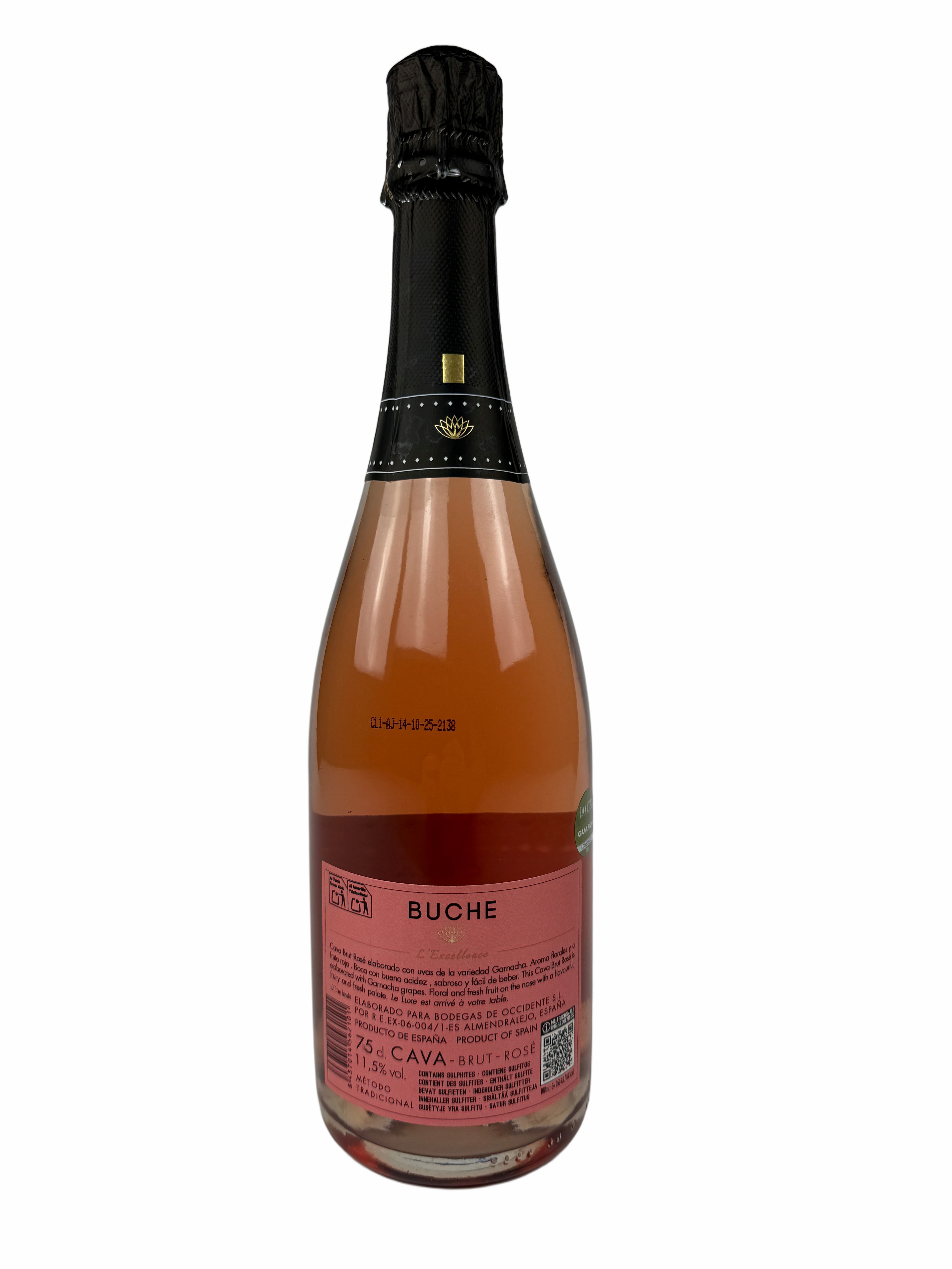 Cava - Buche Brut Rosé - D.O. Cava, 0.75 L