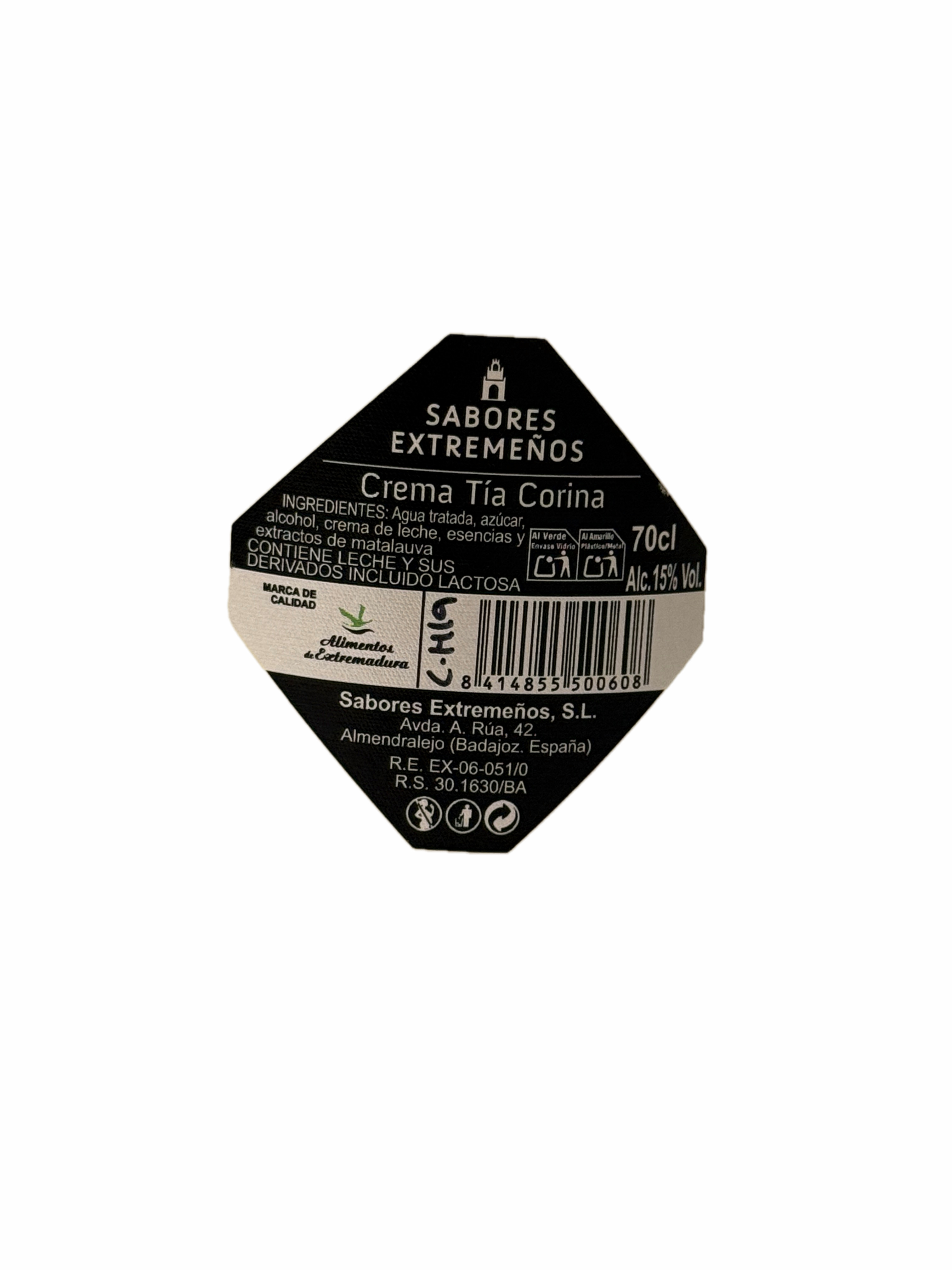Crema Tia Corina - Anis-Crème - 0.7 L Flasche