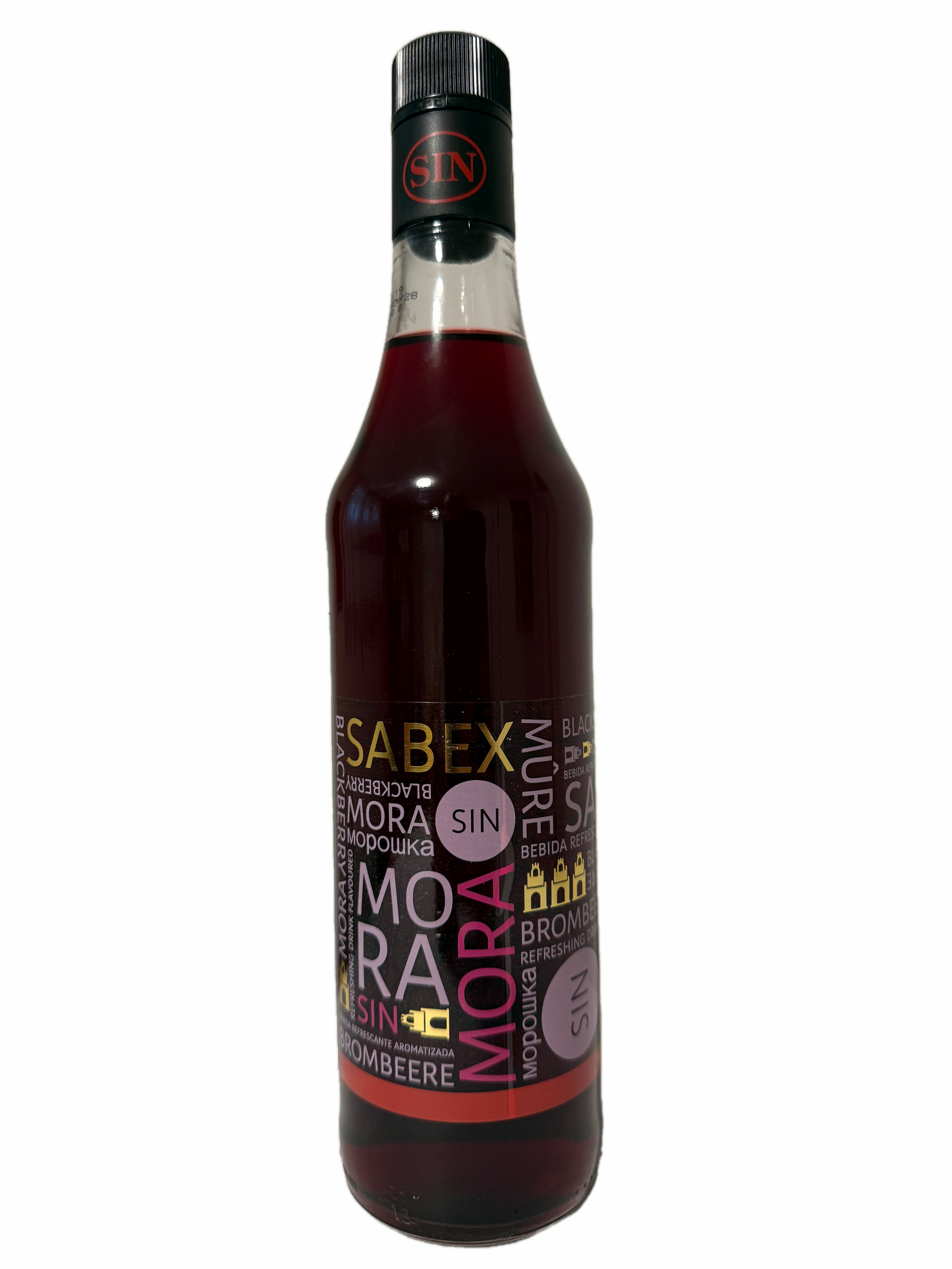 Alkoholfreies Maulbeerengetränk nach Likörart - Maulbeere - 0.7 L Flasche