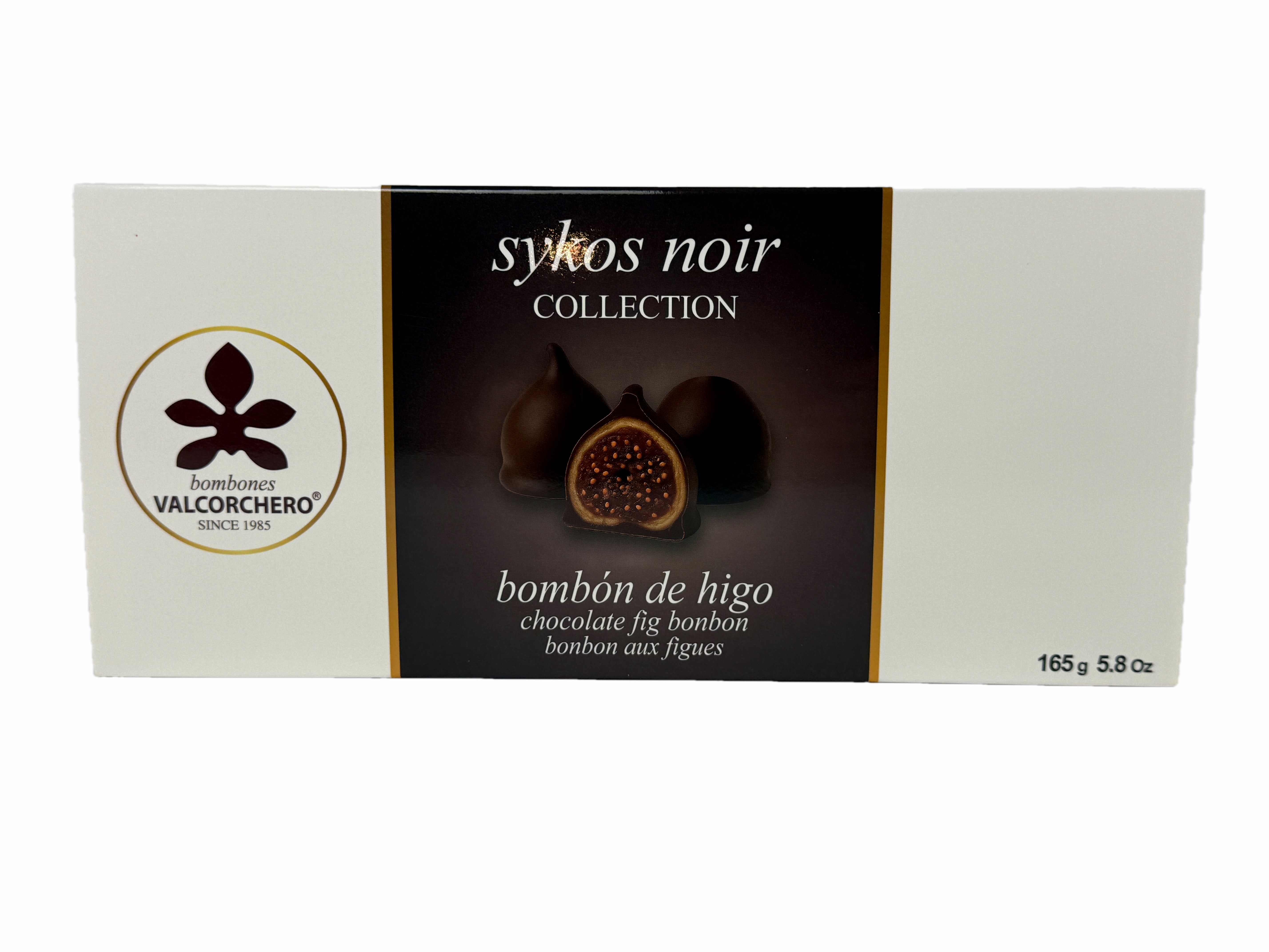 Sykos noir - Feigenpralinés mit dunkler Schokolade, 10 Stück, 165g